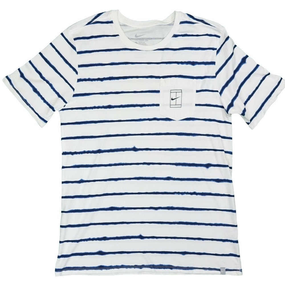Nike Court Striped Dye Tennis Shirt